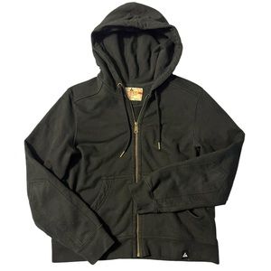 American Giant women’s medium relaxed hoodie - black.